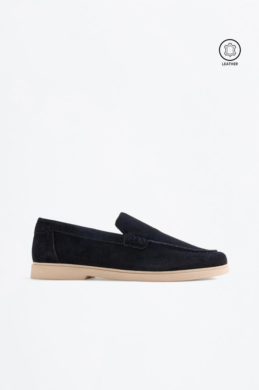 Mocassim Em Pele Casual
