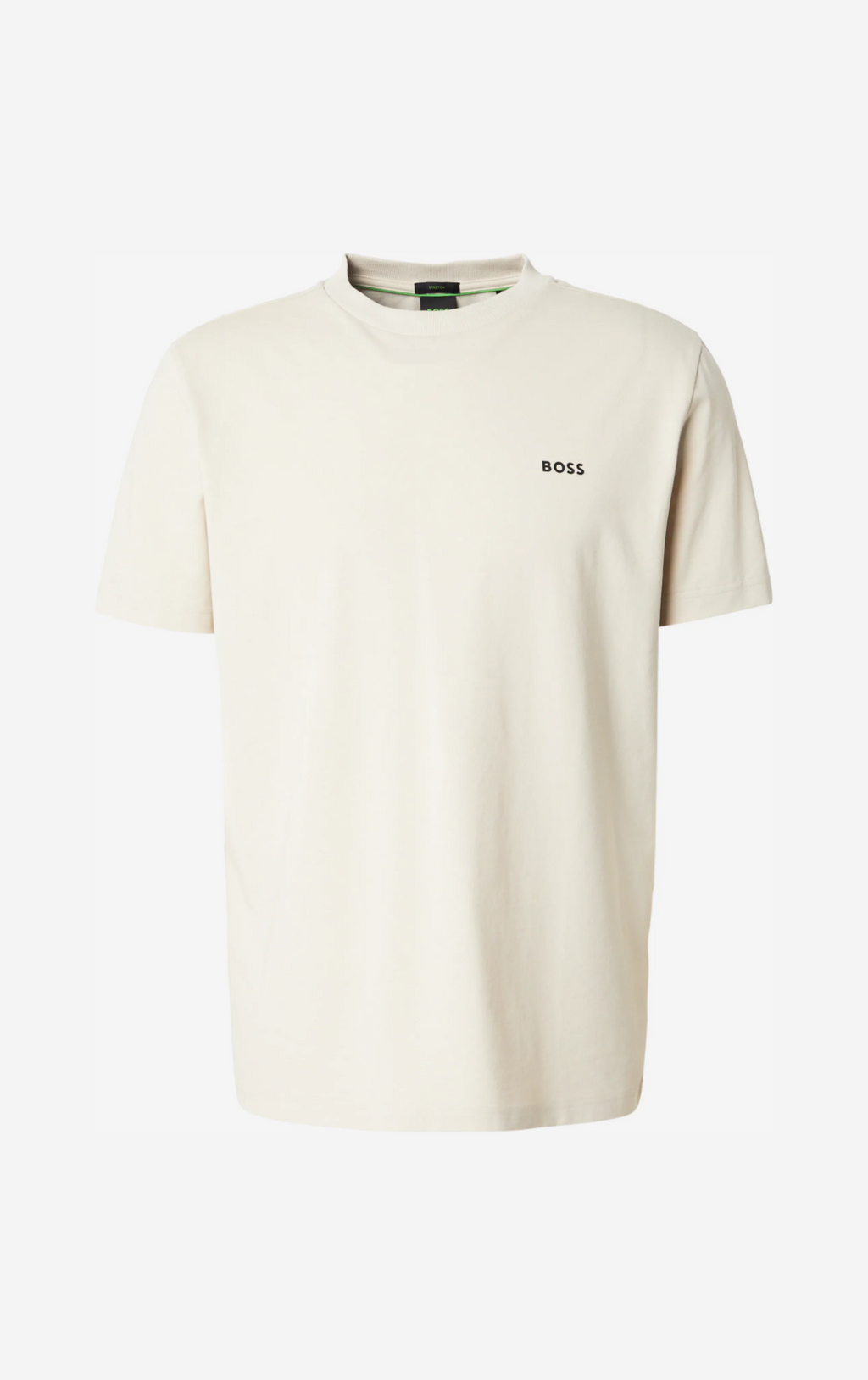 T-Shirt Stretch-Cotton Com Logo