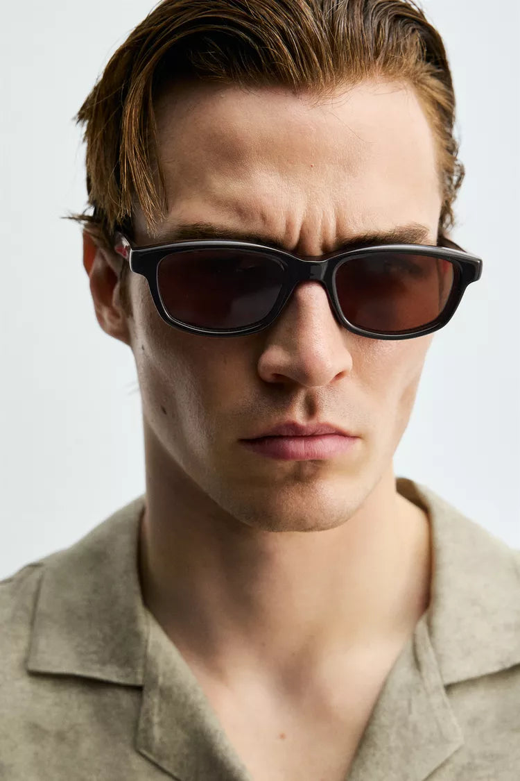 Camisa Acetinada Relaxed Fit
