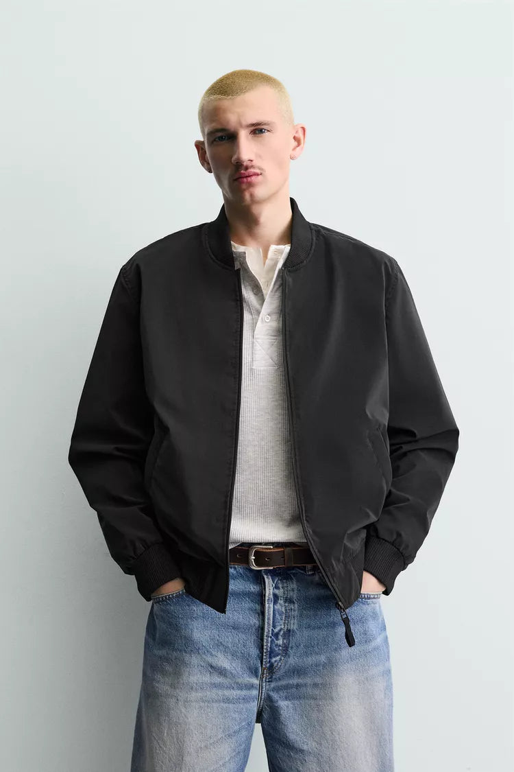 Bomber Jacket Técnico Preto