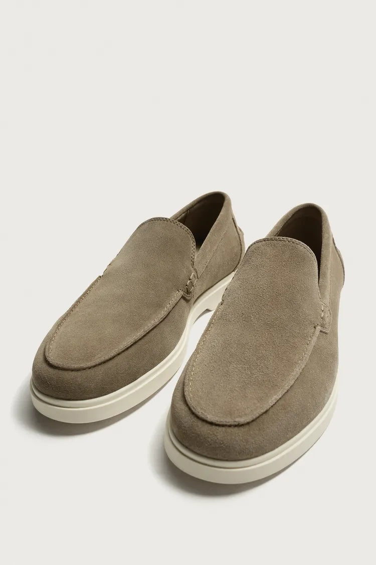 Mocassim Em Pele Casual