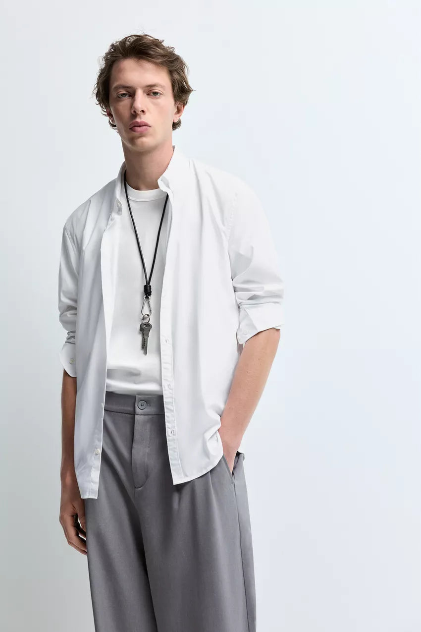 Camisa Básica Slim Fit