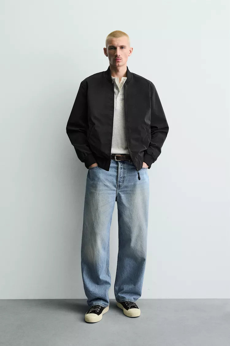 Bomber Jacket Técnico Preto