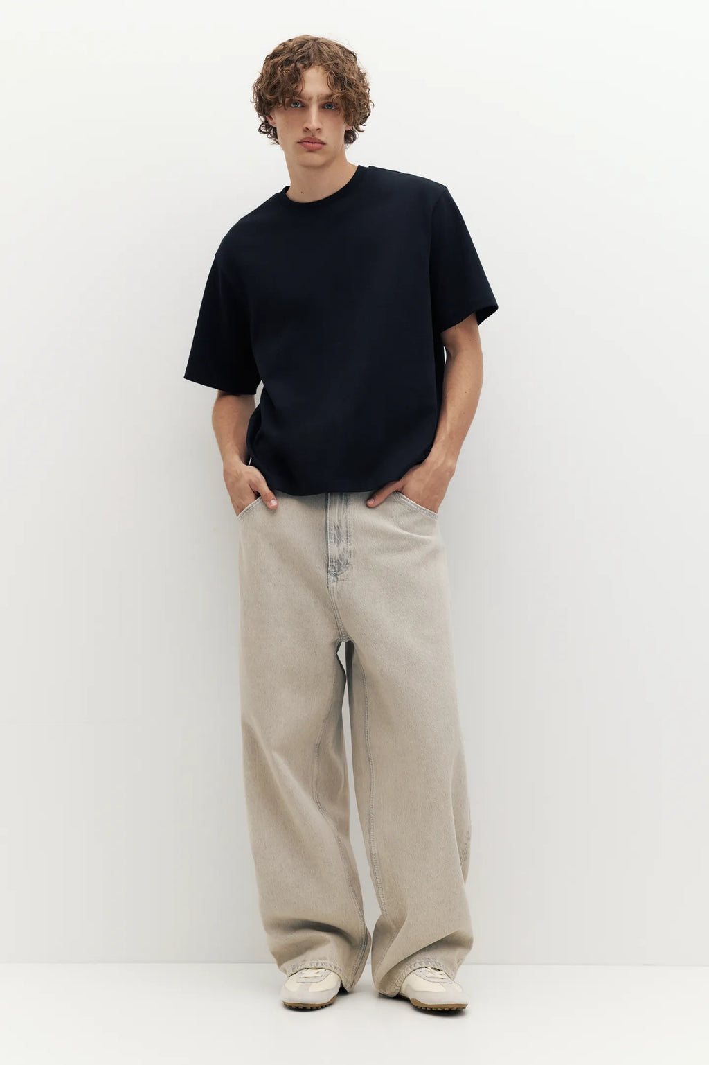 T-Shirt Boxy Tecido Interlock