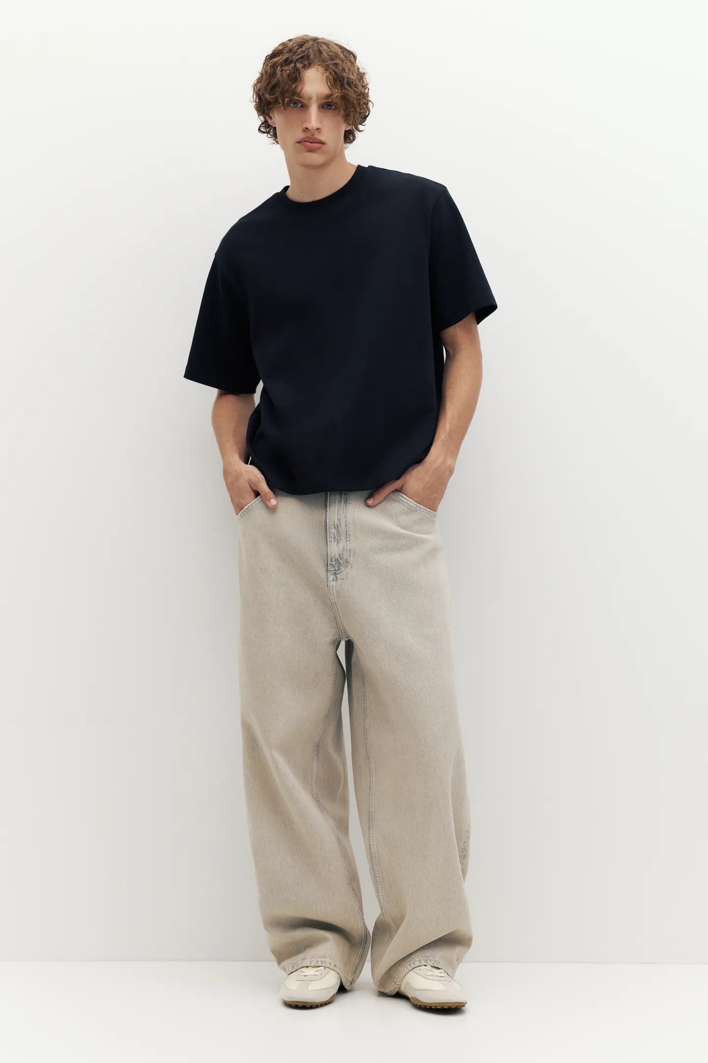 T-Shirt Boxy Tecido Interlock