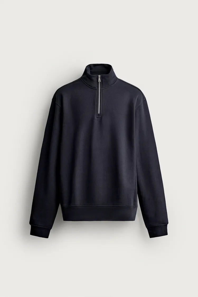Sweatshirt De Gola Com Zíper