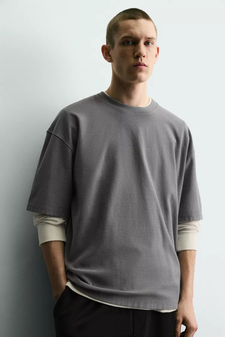 T-Shirt Boxy Fit Básica