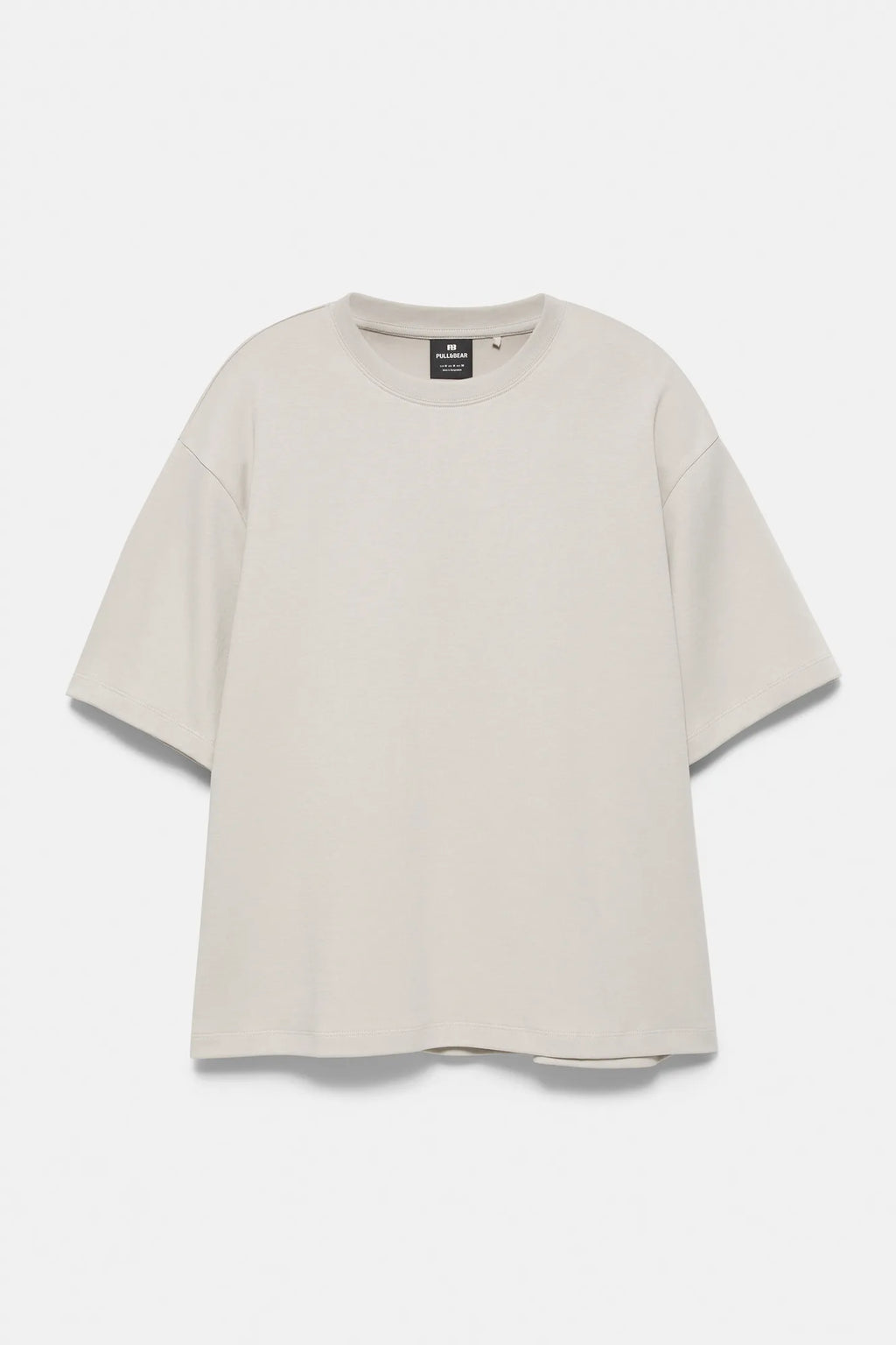 T-Shirt Boxy Tecido Interlock