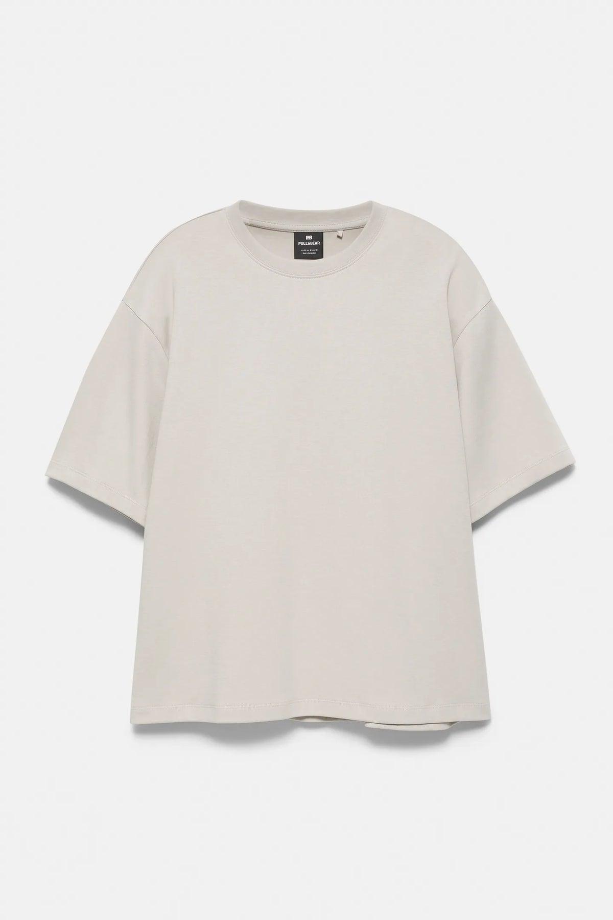 T-Shirt Boxy Tecido Interlock