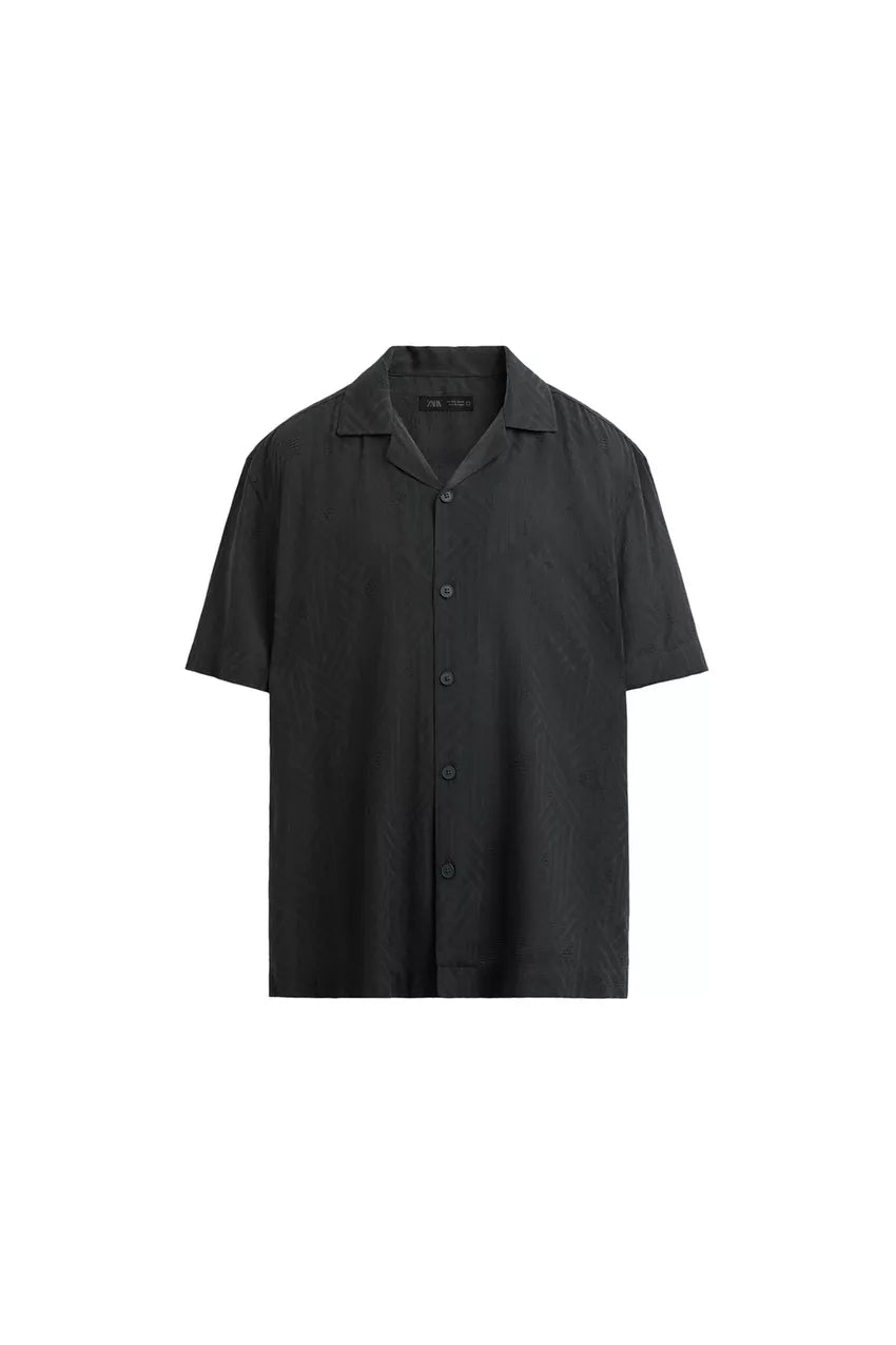 Zara Camisa Estampado Geométrico