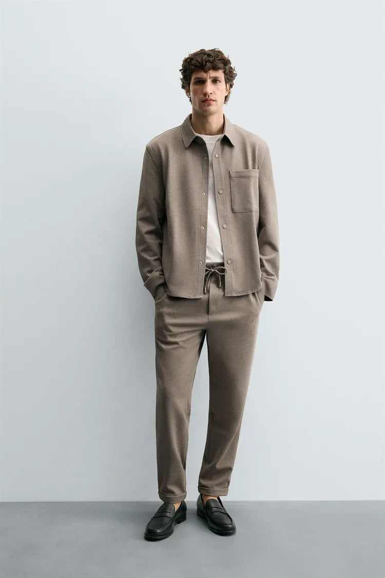 Camisa Conforto Com Bolsos Non Iron
