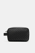 Necessaire Trançado Com Alça