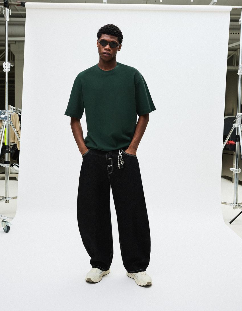 T-Shirt Oversized Com Estrutura