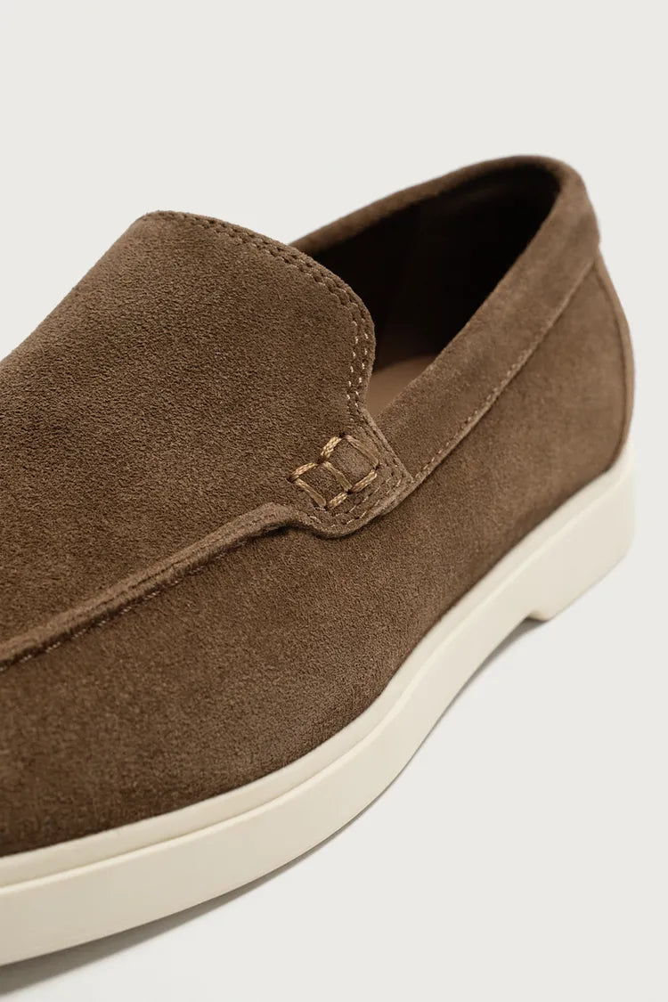Mocassim Em Pele Casual