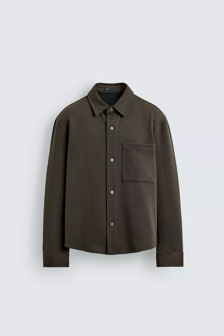 Camisa Conforto Com Bolsos Non Iron