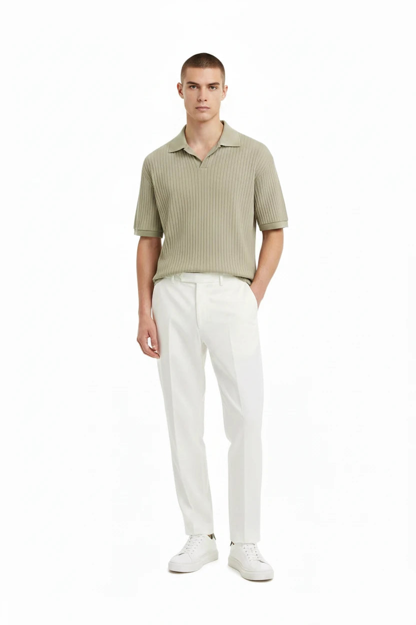 Polo de Malha Com Estrutura