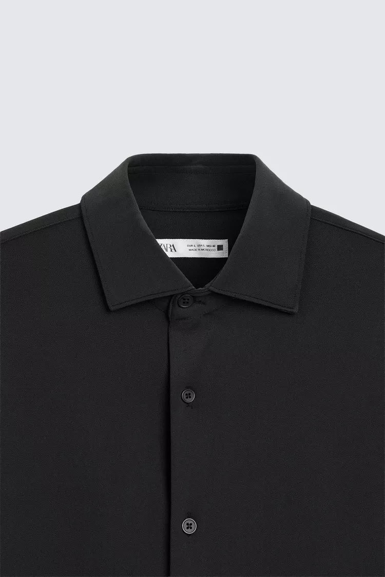 Camisa Elástica Com Estrutura
