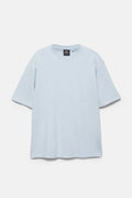 T-Shirt Boxy Com Tecido Interlock