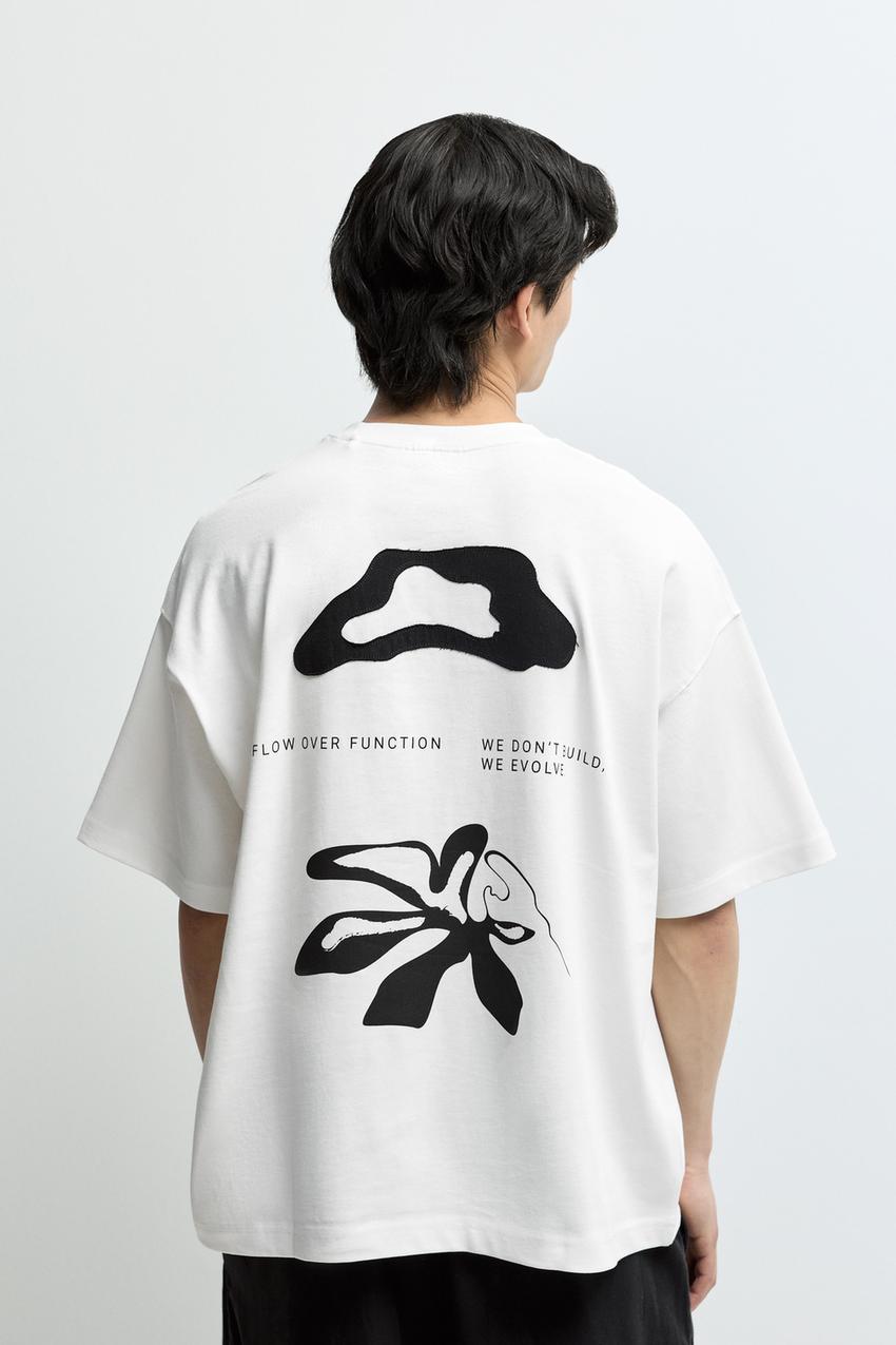 T-shirt Estampada Oversized