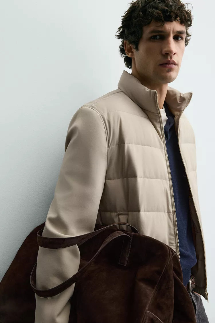 Casaco Bomber Acolchoado