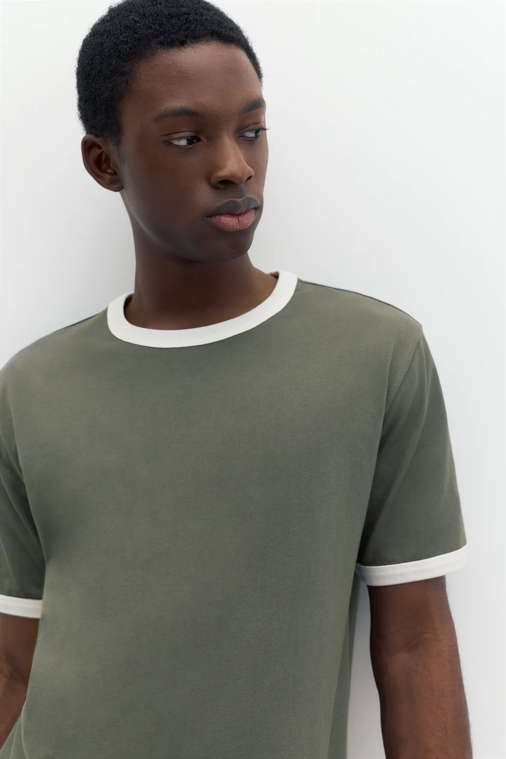 T-Shirt Canelada Contraste