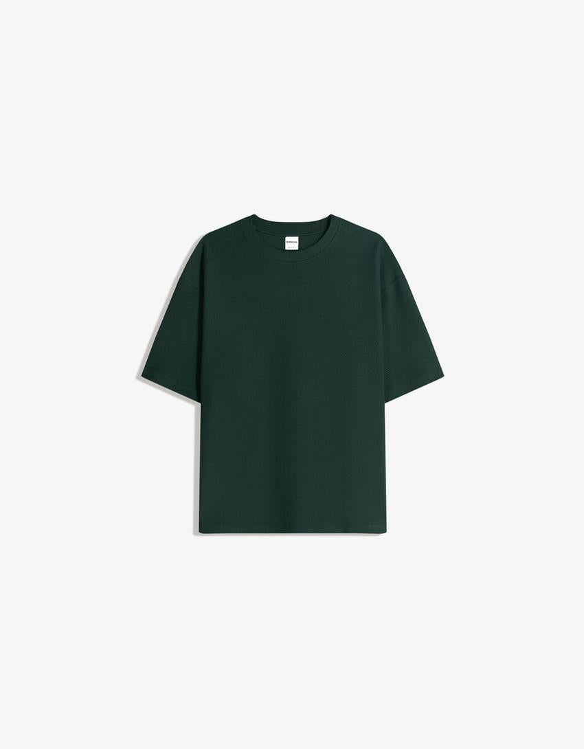 T-Shirt Oversized Com Estrutura