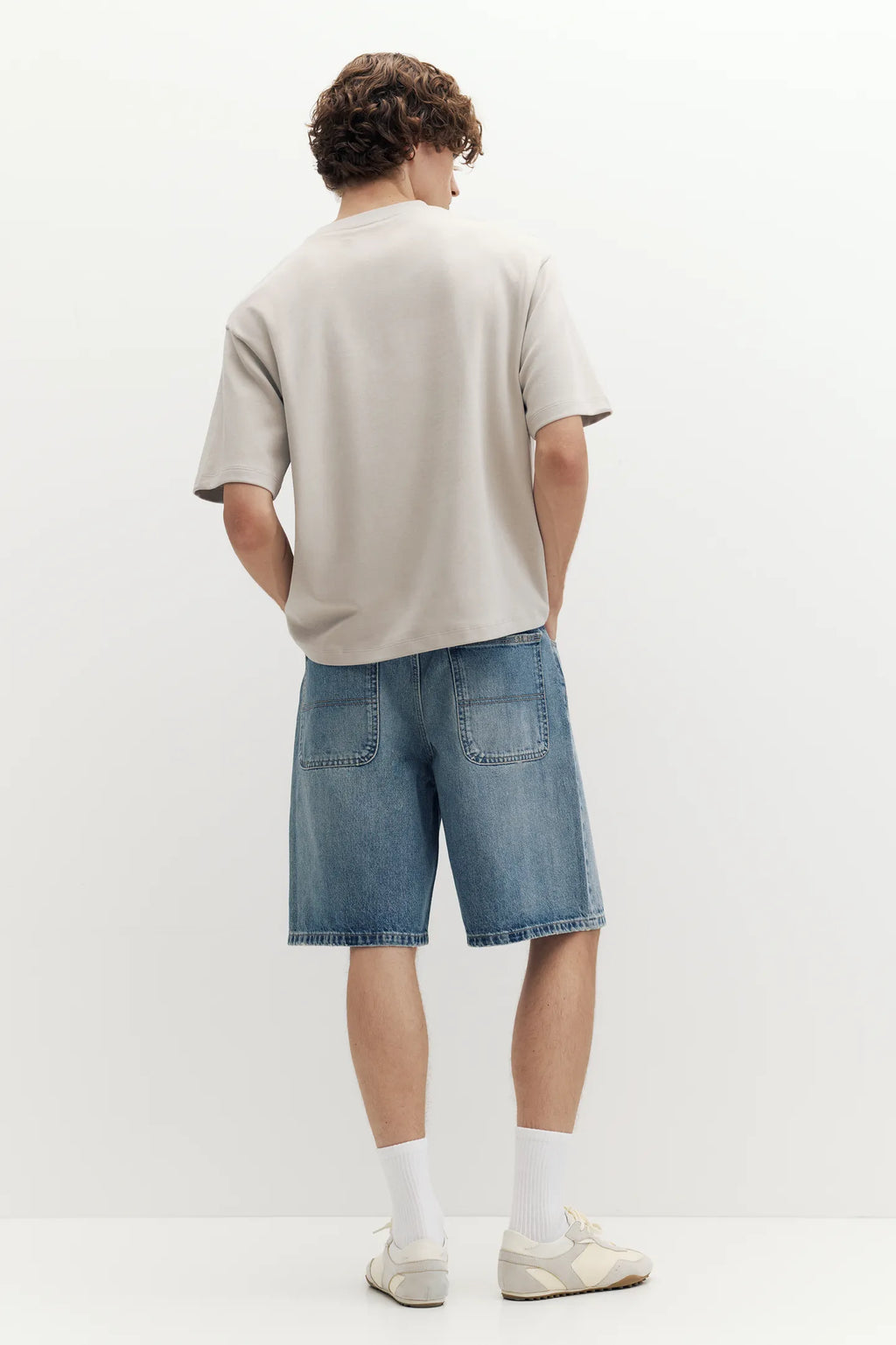 T-Shirt Boxy Tecido Interlock