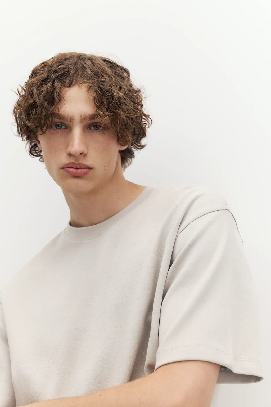T-Shirt Boxy Tecido Interlock