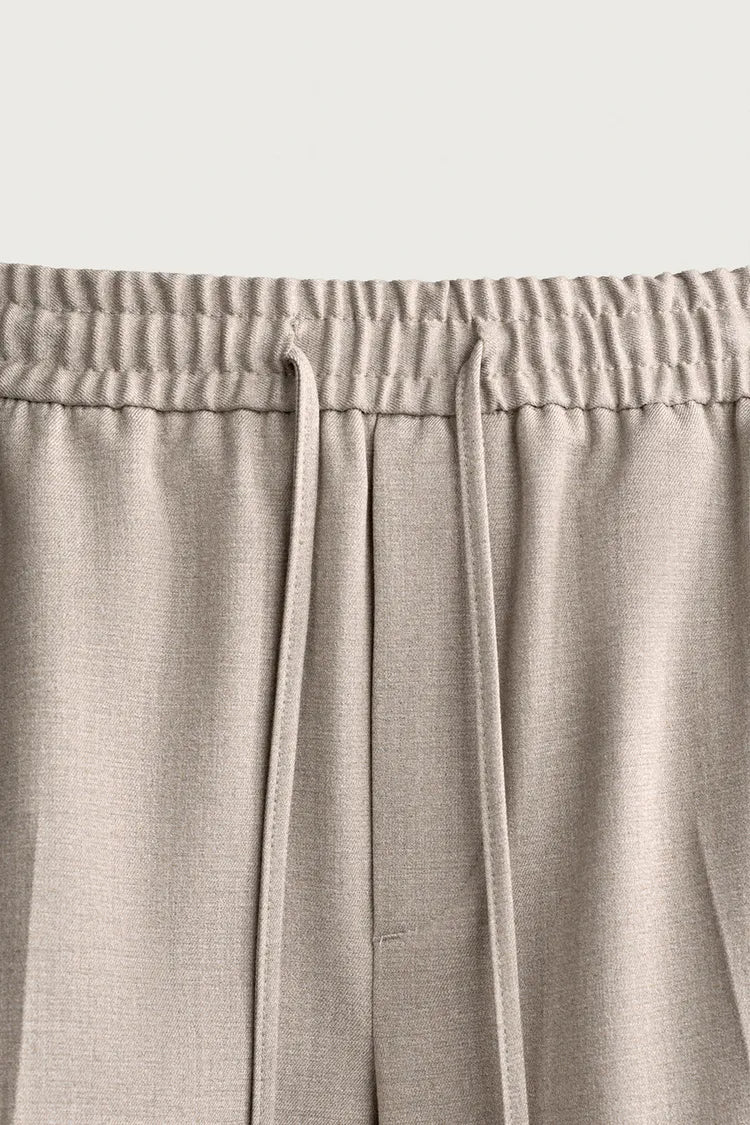 Calças De Cintura Jogger Conforto