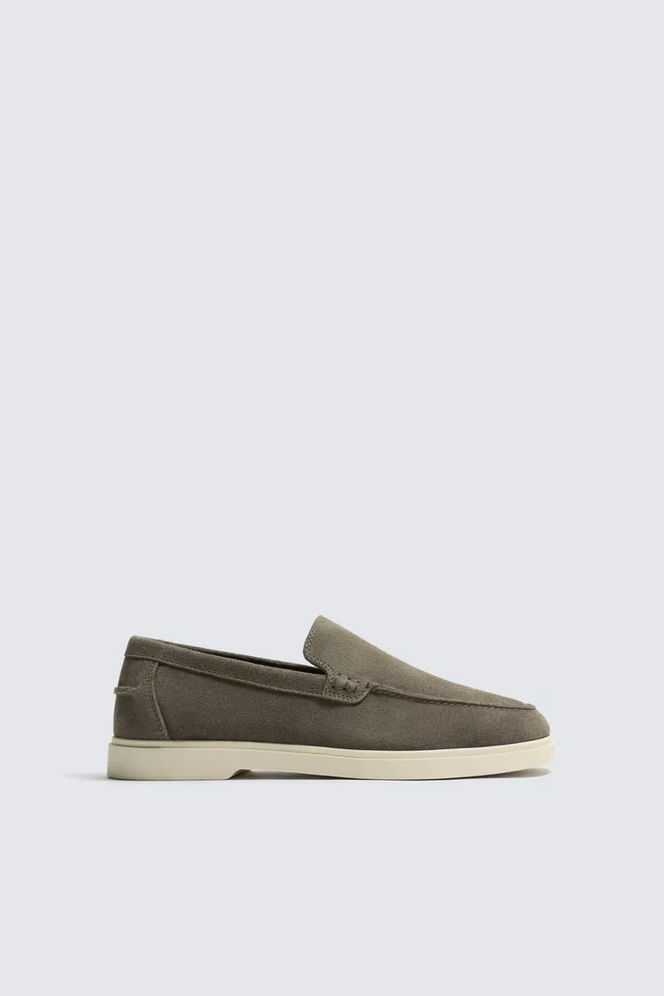Mocassim Em Pele Casual