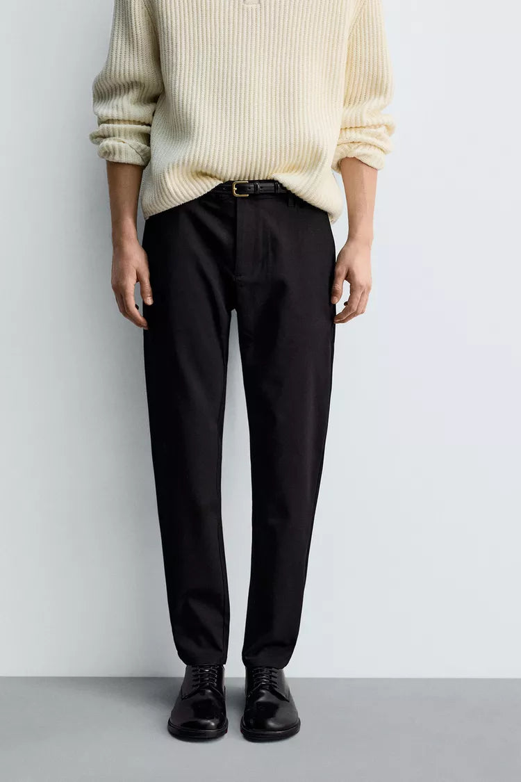 Calças Slim Fit Conforto