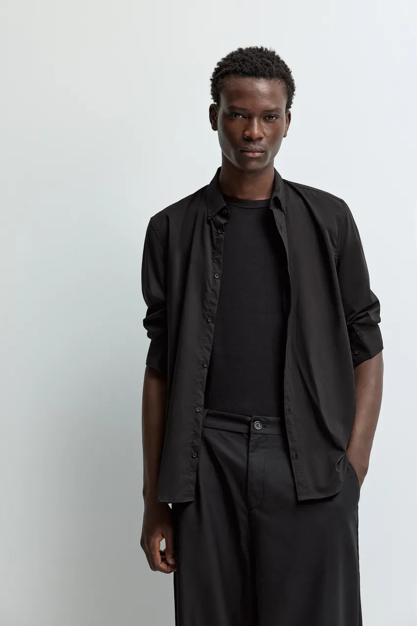 Camisa Básica Slim Fit