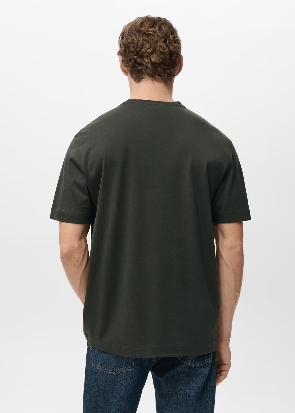 T-Shirt De 100% Algodão Regular Fit
