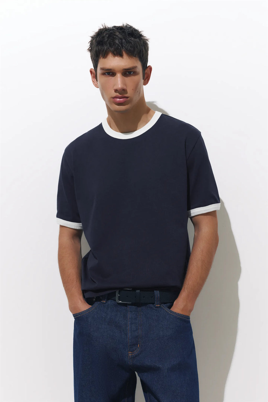T-Shirt Canelada Contraste