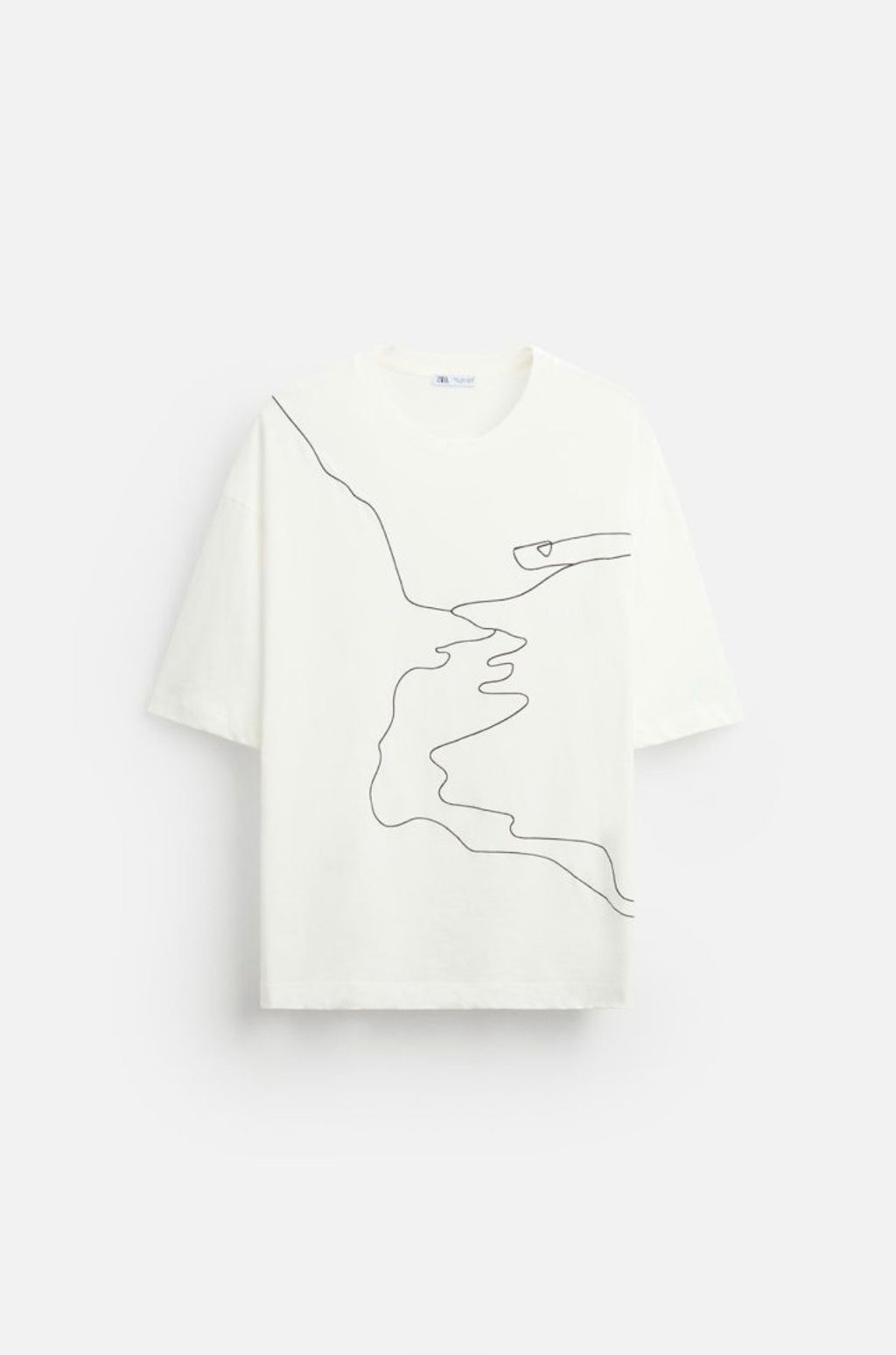 T-Shirt Bordado Contraste