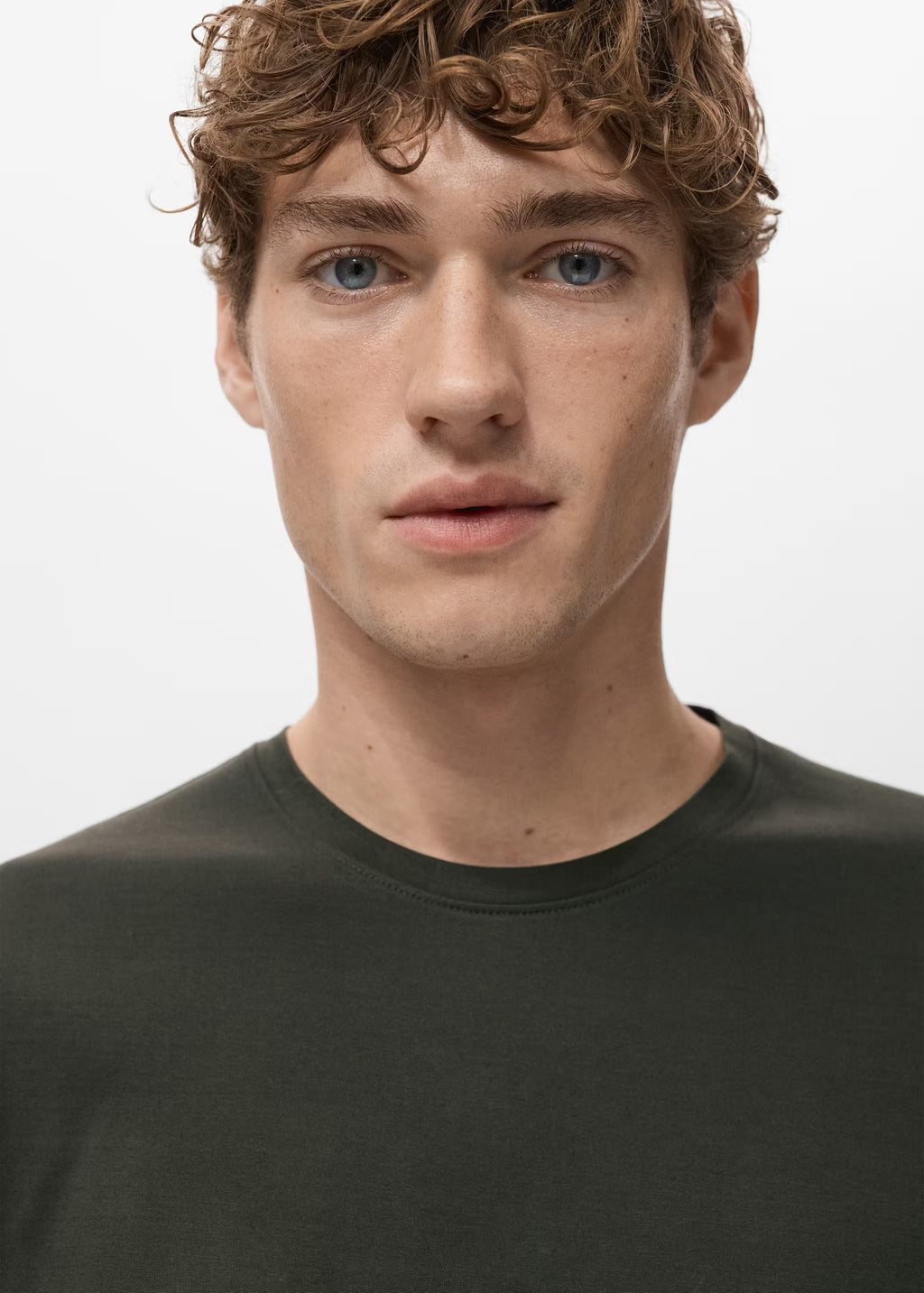 T-Shirt De 100% Algodão Regular Fit