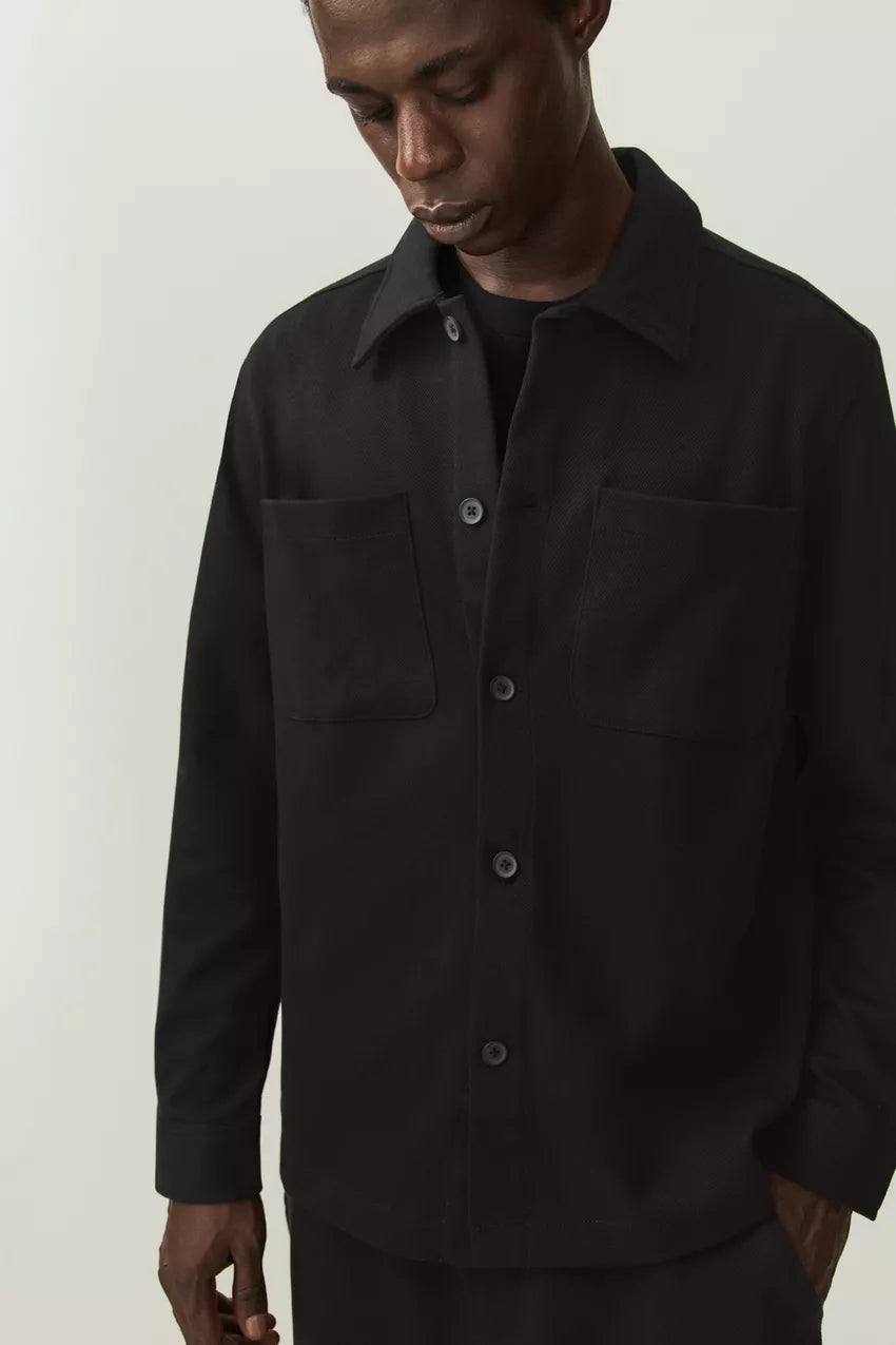 Camisa Comprida Bolsos