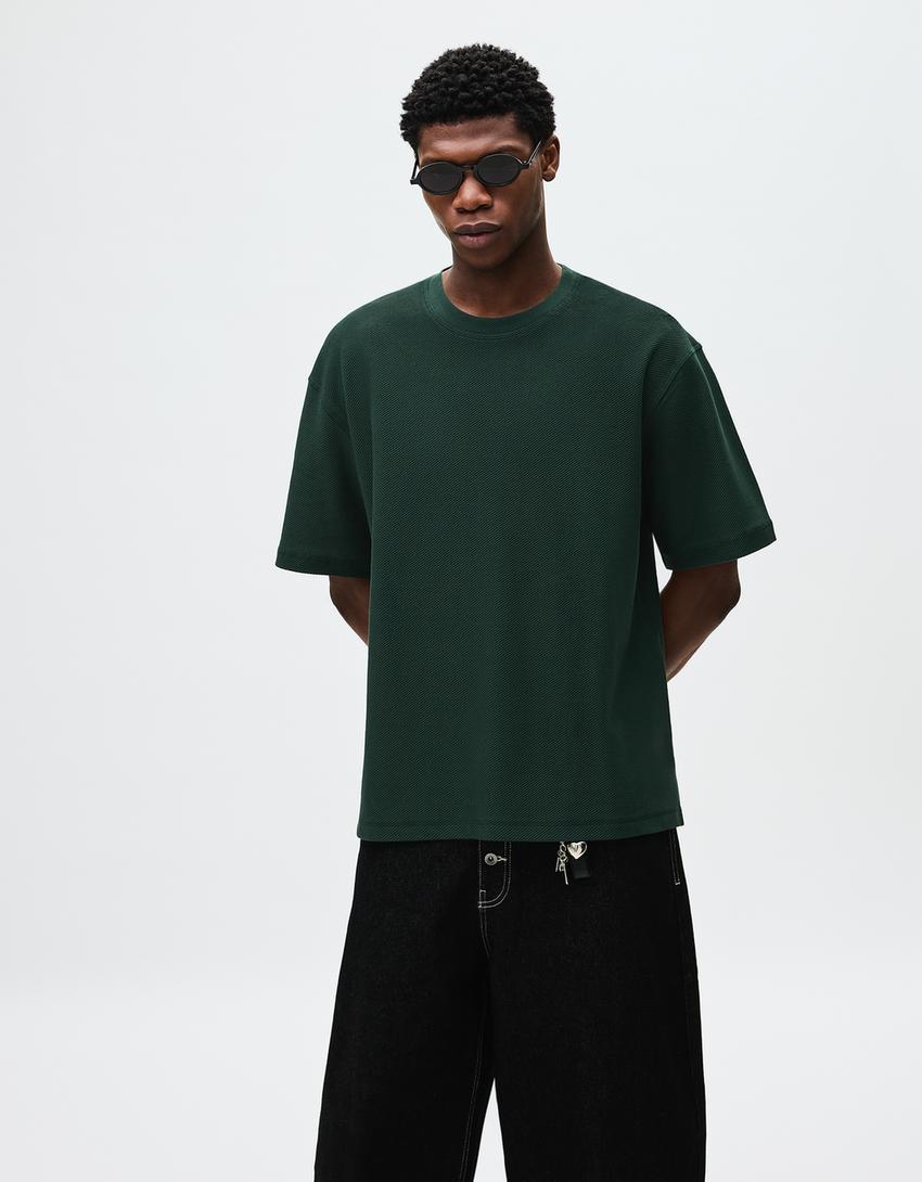 T-Shirt Oversized Com Estrutura