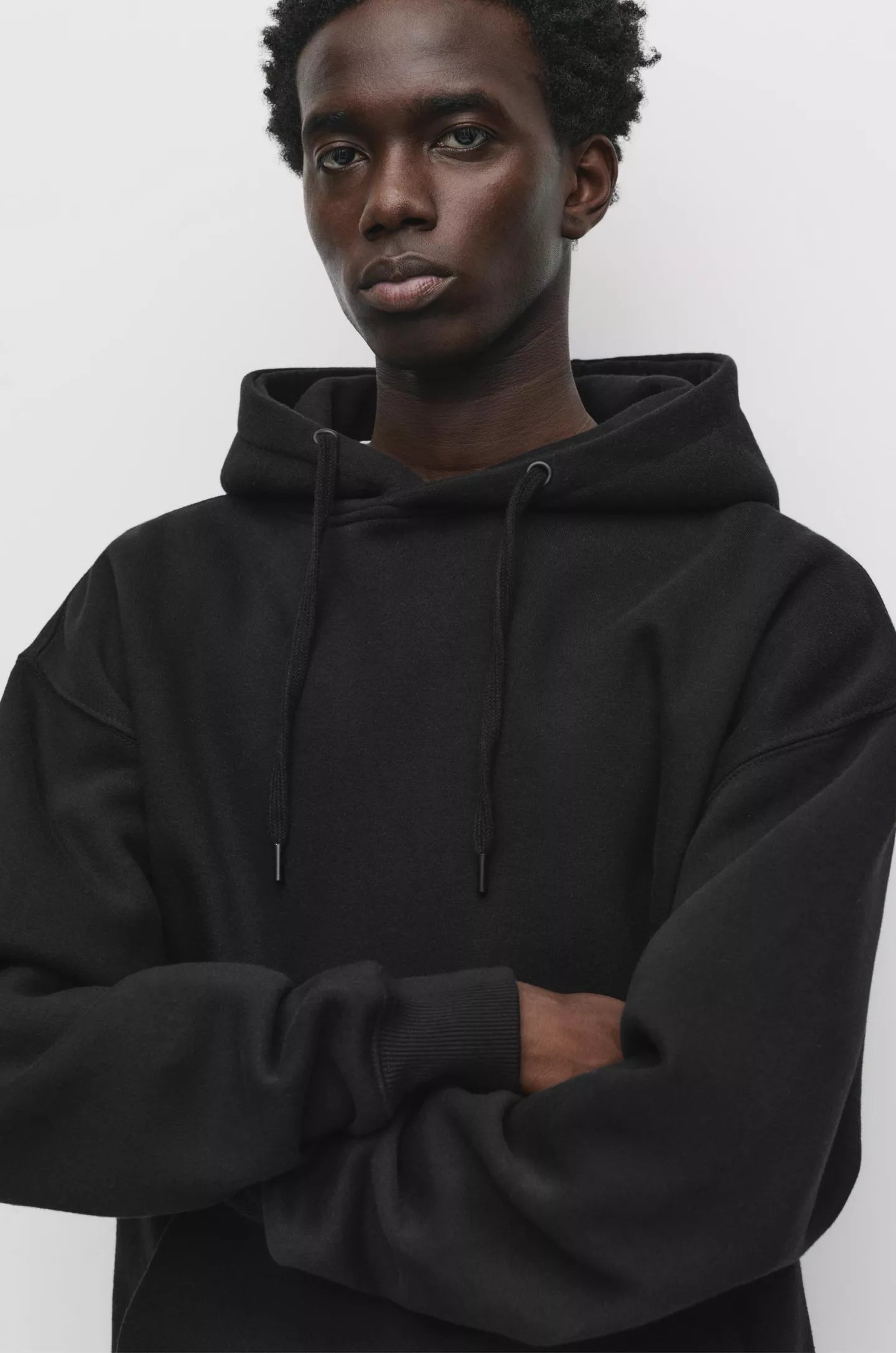 Sweatshirt Básica Com Capuz
