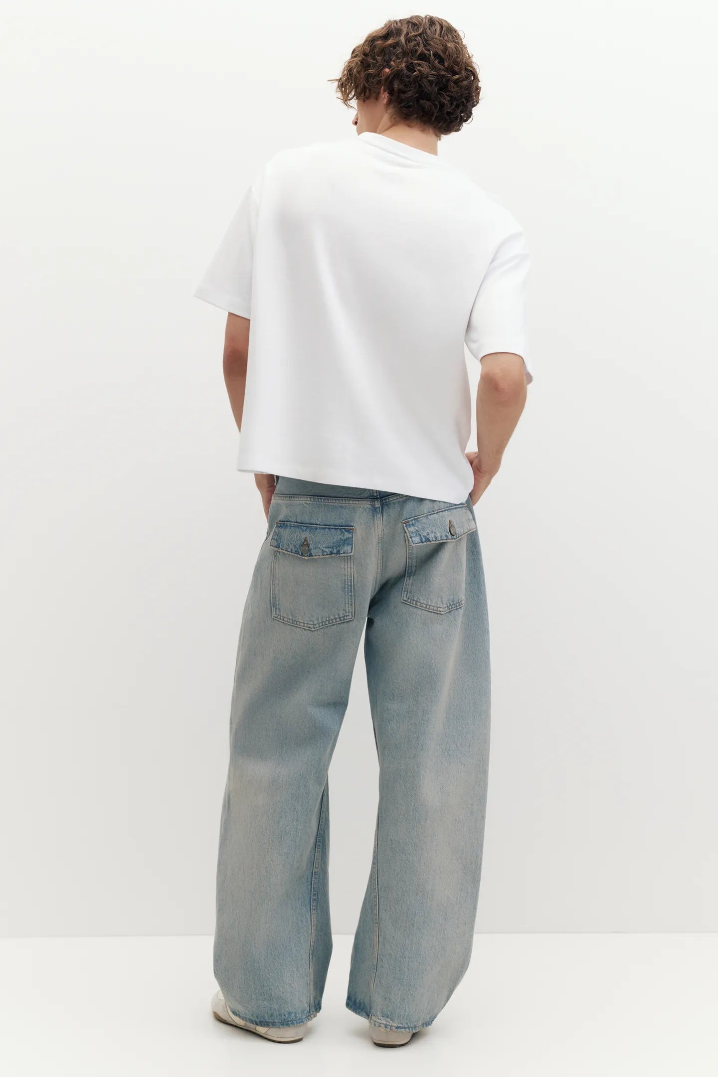 T-Shirt Boxy Com Tecido Interlock