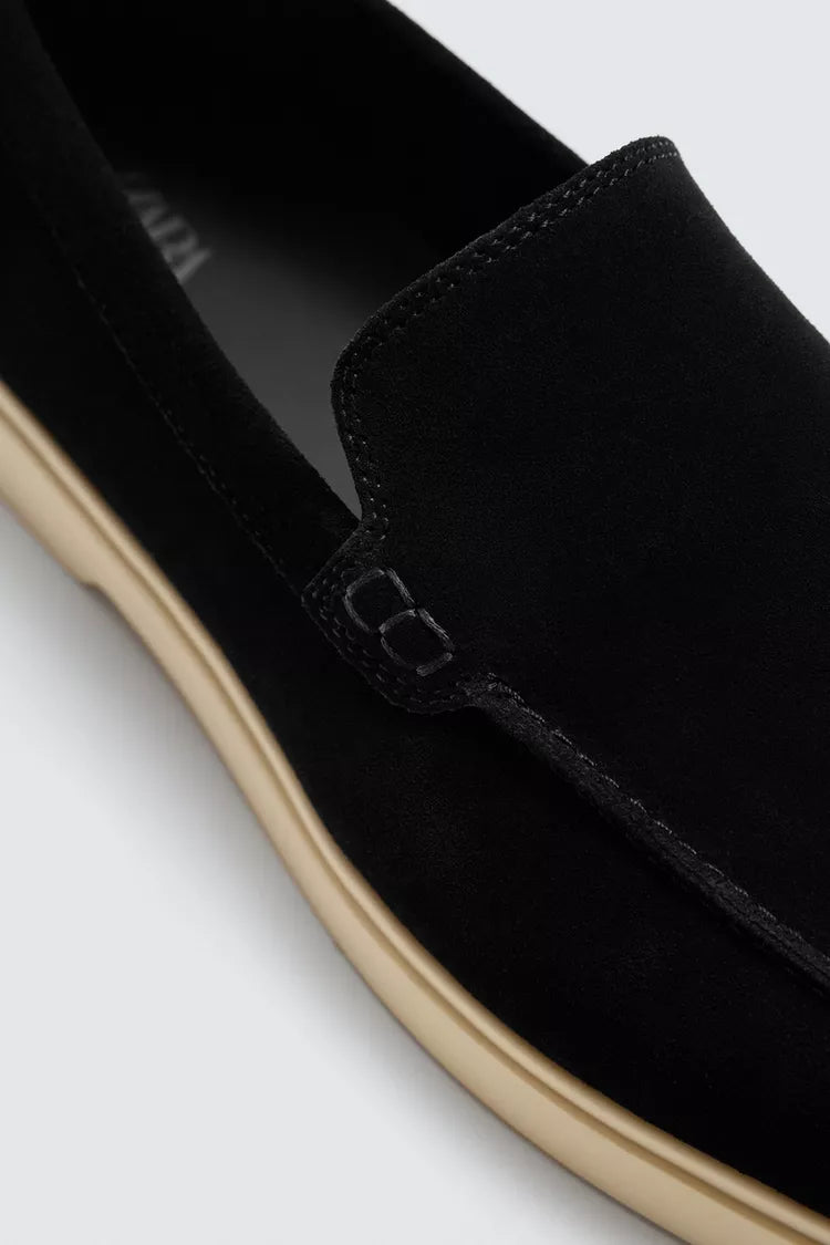 Mocassim Em Pele Casual