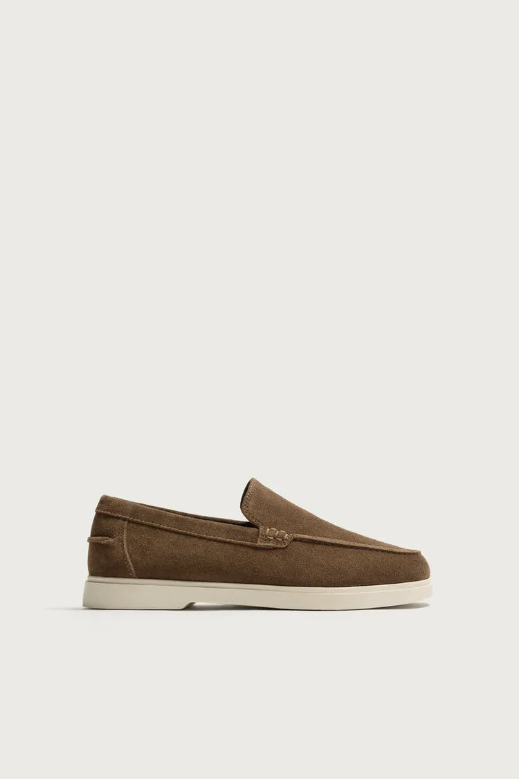 Mocassim Em Pele Casual
