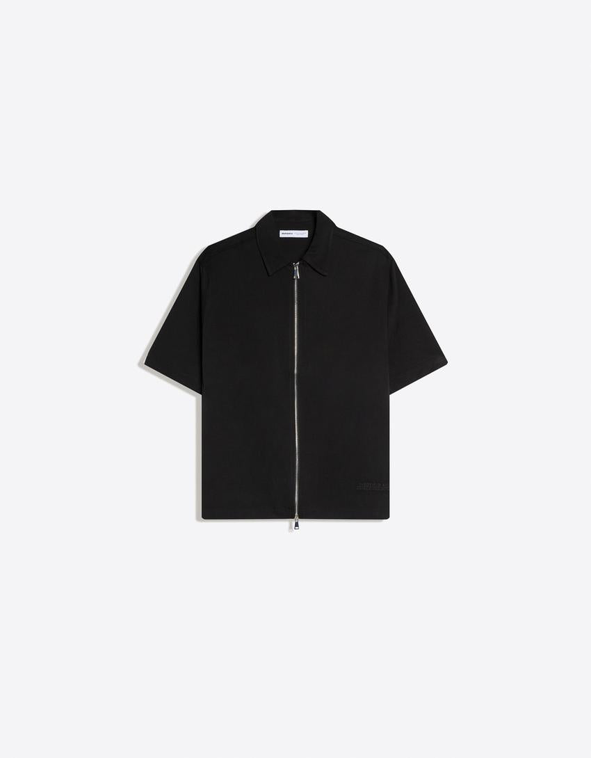Camisa Boxy Fit Fluida
