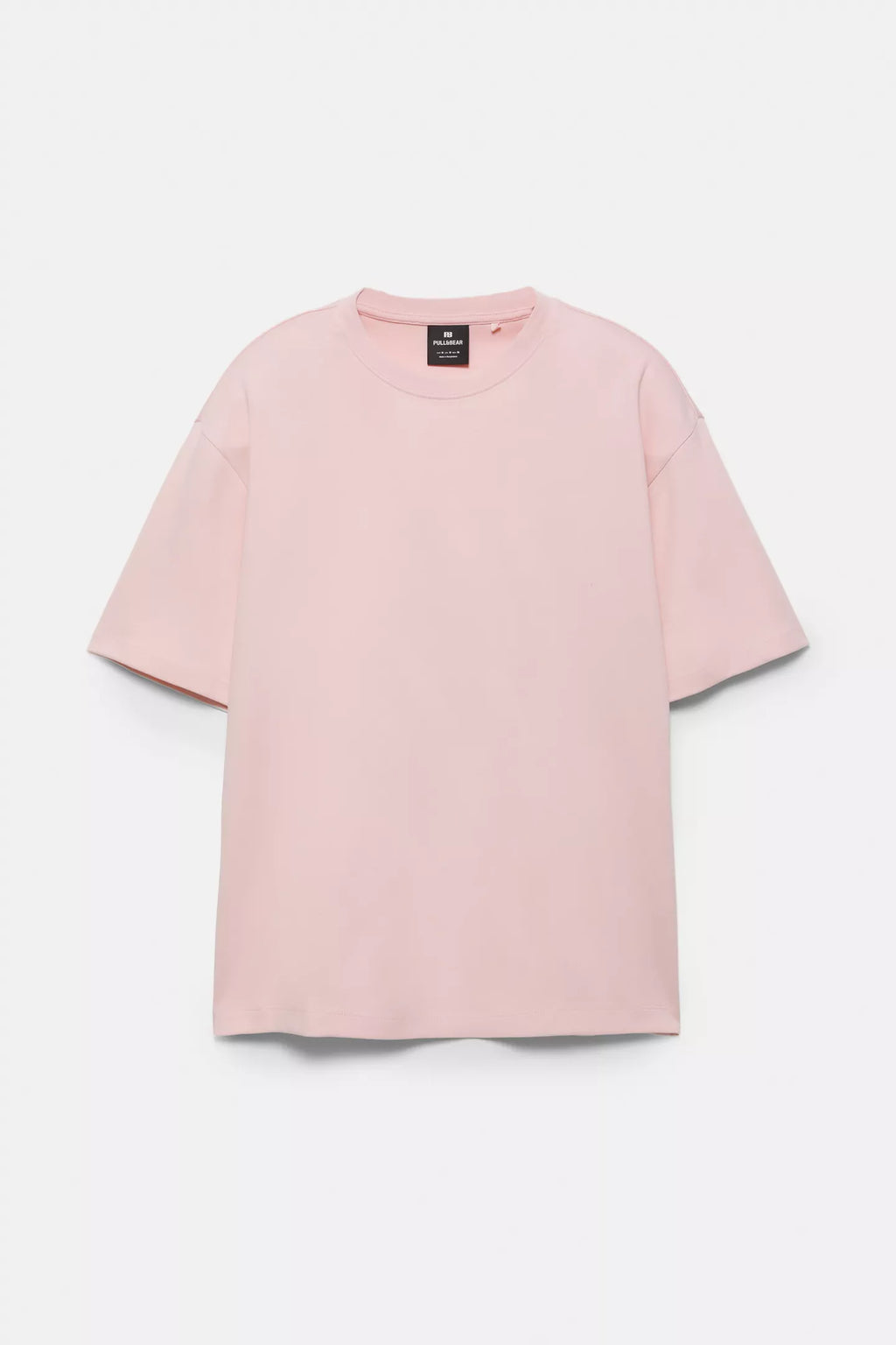 T-Shirt Boxy Com Tecido Interlock