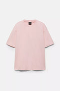T-Shirt Boxy Com Tecido Interlock