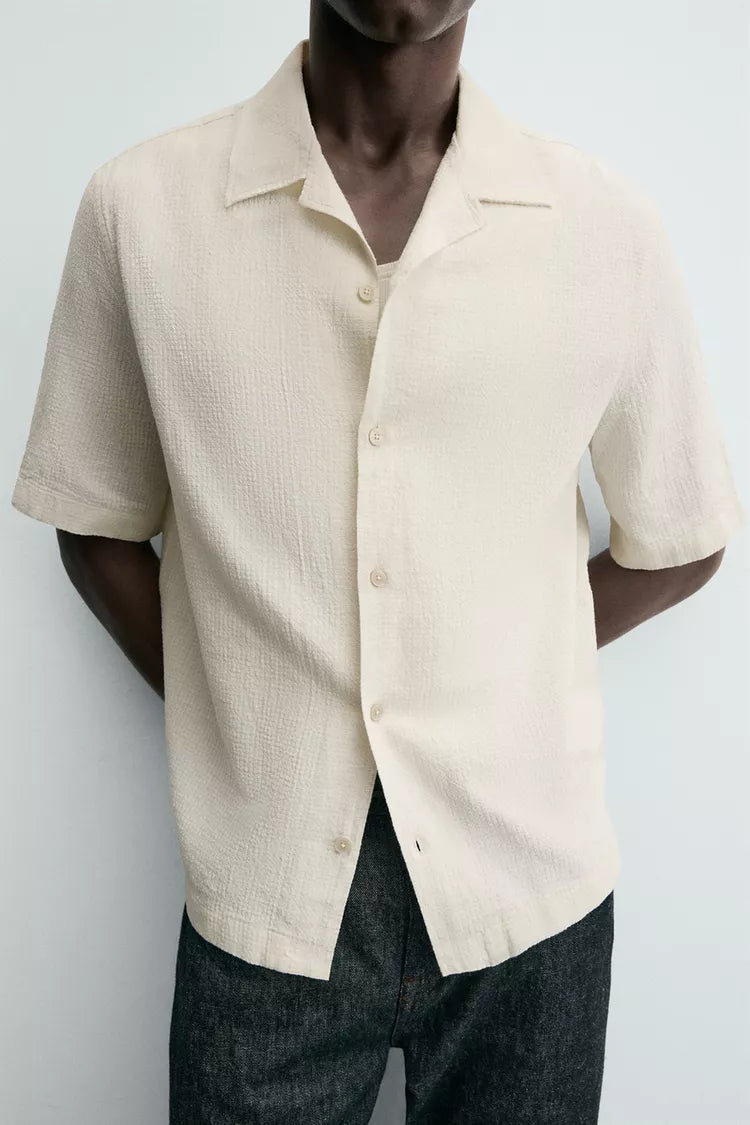 Camisa Com Estrutura Xadrez