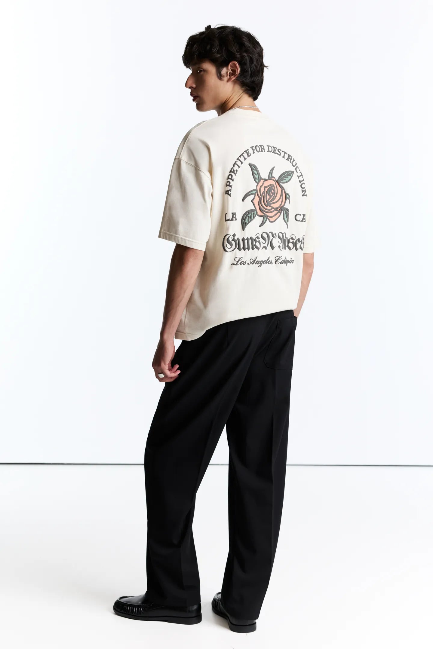 Camiseta Guns N’ Roses Relaxed Fit