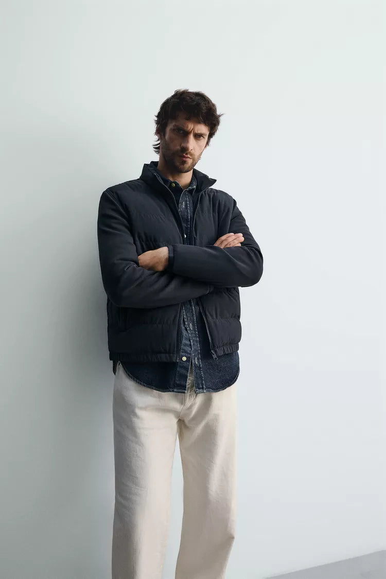Casaco Bomber Acolchoado