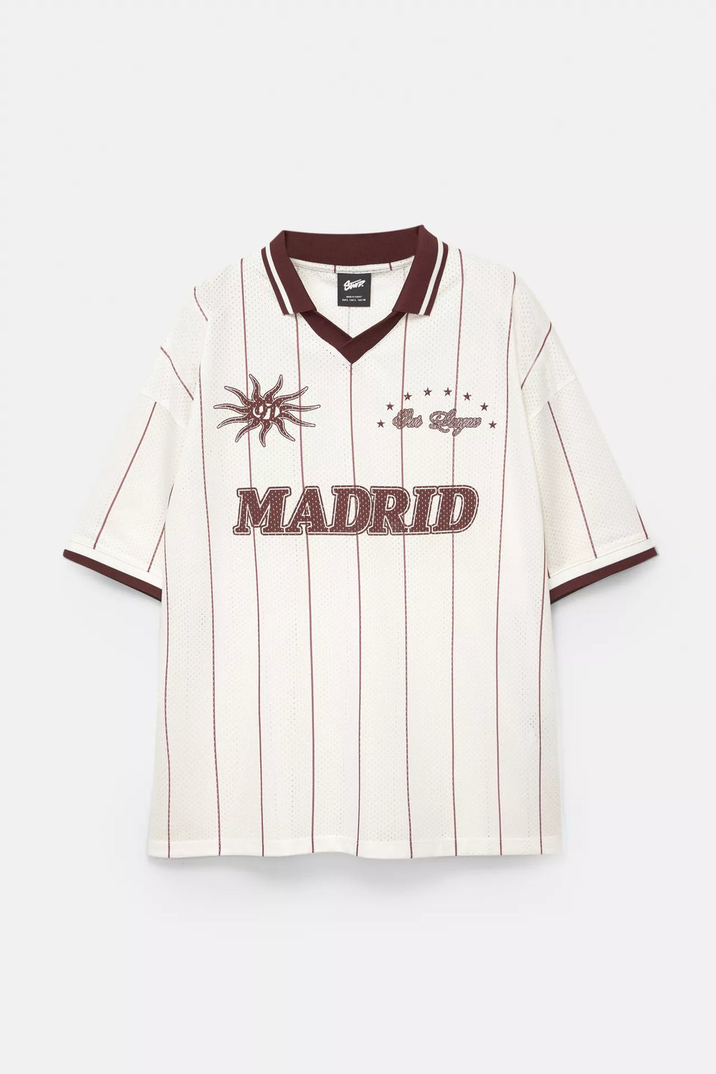 T-Shirt Às Riscas STWD Madrid