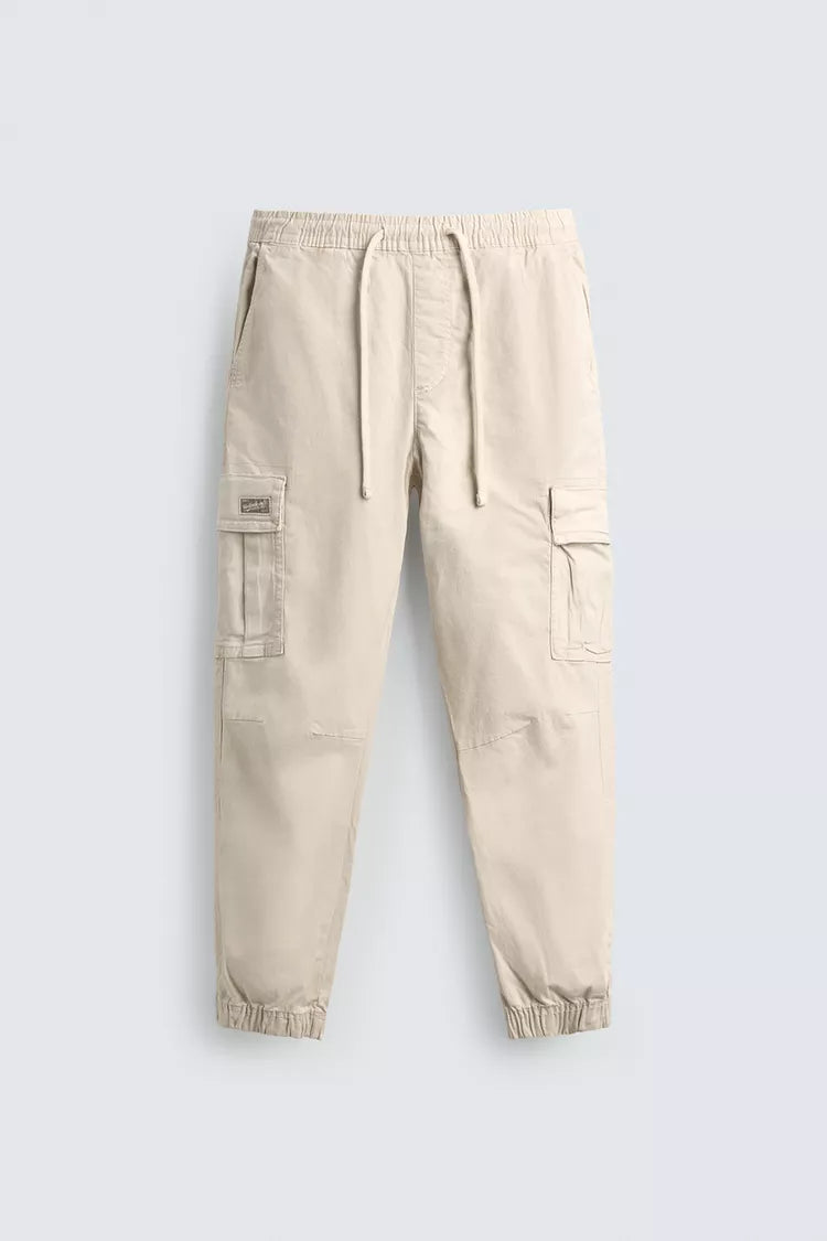 Calças Cargo Slim Fit